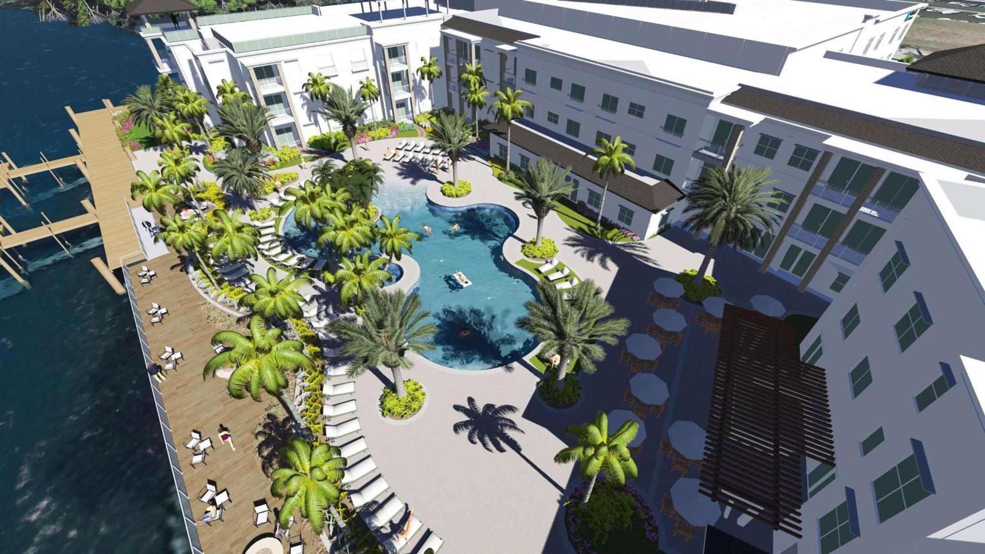 Hyatt House Naples 5th Avenue Hotell Exteriör bild